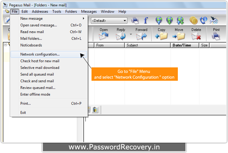 Password Recovery For Pegasus Mail