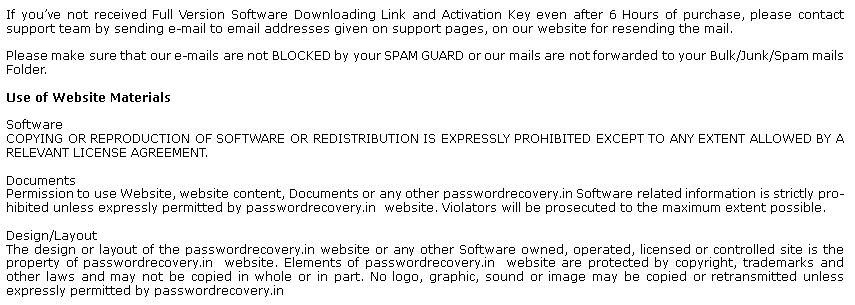 Terms and Conditions