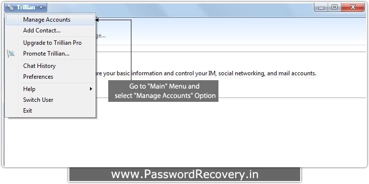 Password Recovery For Trillian Messenger