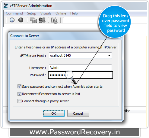 Password Recovery For zFTPServer